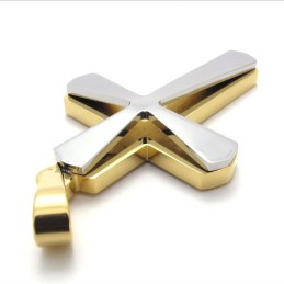 Colgante De Oro Y Titanio