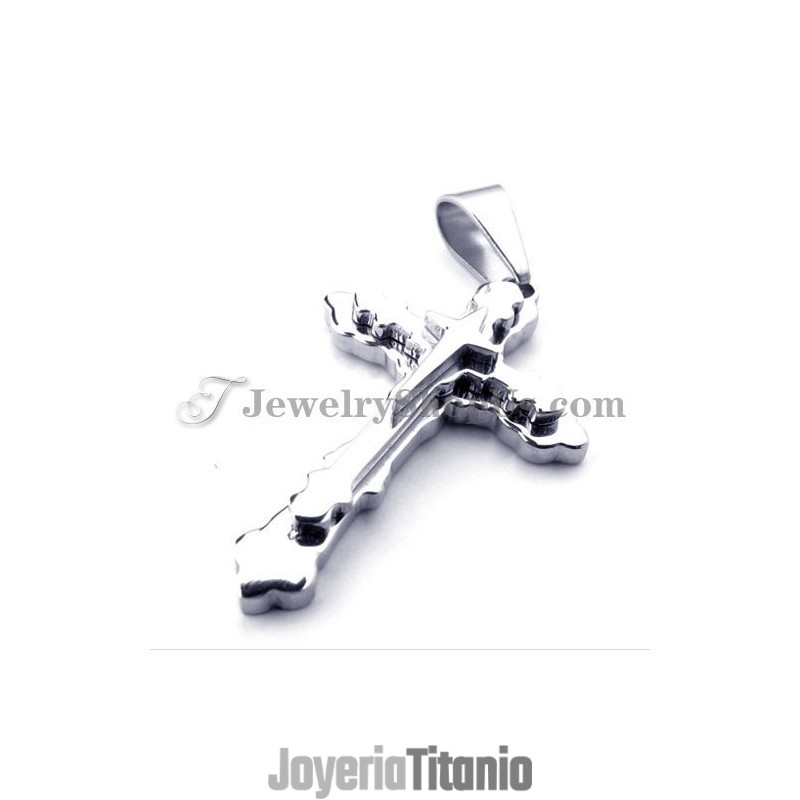 Colgante De Cruz De Titanio De Moda Para Mujer Colgante De Cruz De Titanio De Moda Para Mujer