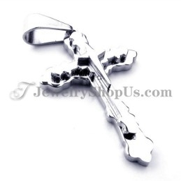 Colgante De Cruz De Titanio De Moda Para Mujer