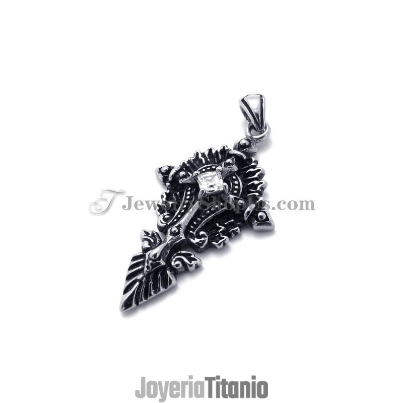 Colgante De Titanio De Moda Con Circonita Colgante De Titanio De Moda Con Circonita