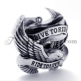 Colgante De Titanio Con Águila