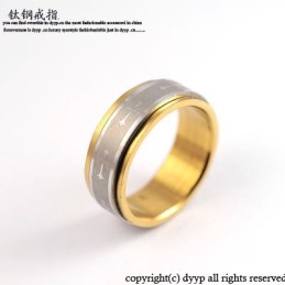 Anillo De Cruz De Titanio