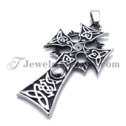 Hermoso Colgante De Cruz De Titanio