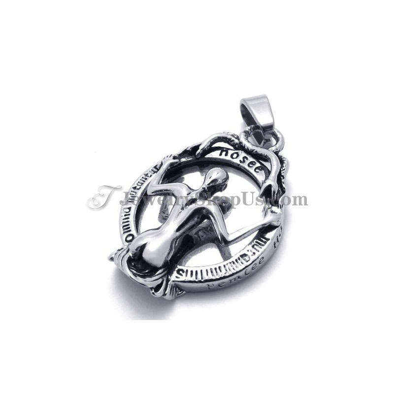 Colgante De Titanio De Moda