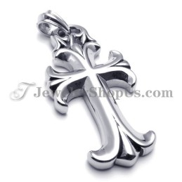 Colgante De Titanio Con Cruz Clásica