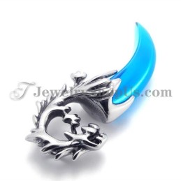 Colgante De Titanio Con Circonita