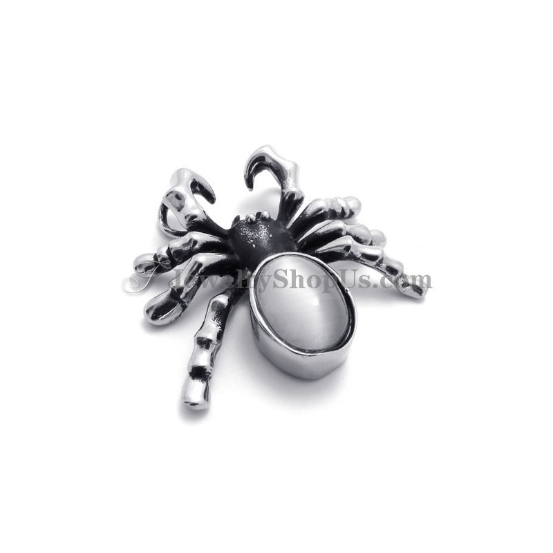 Colgante De Titanio Con Forma De Araña De Moda
