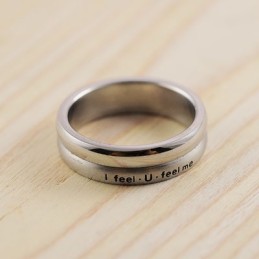 Anillo De Titanio Único