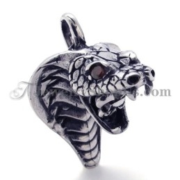 Colgante De Cobra De Moda Con Circonitas