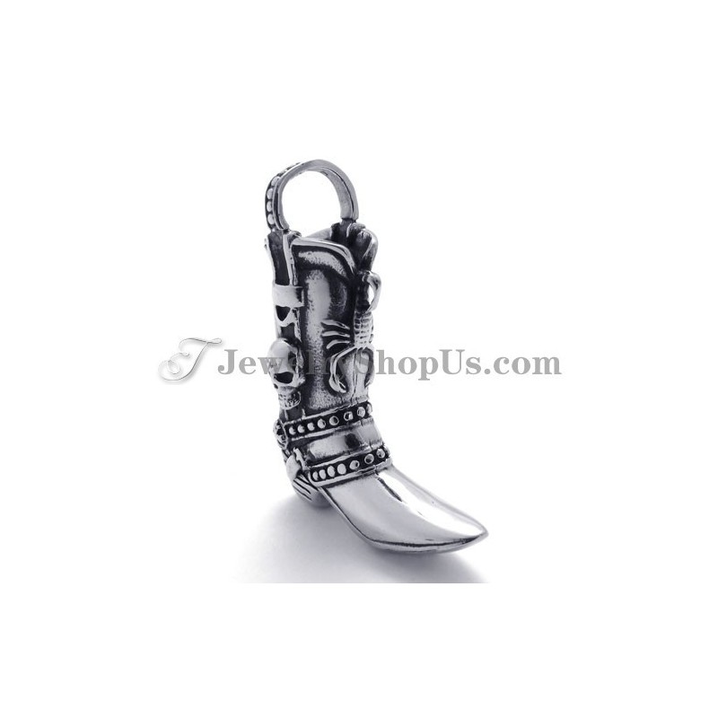 Colgante De Titanio Con Forma De Bota De Moda Colgante De Titanio Con Forma De Bota De Moda