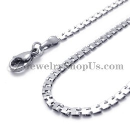Elegante Collar De Titanio