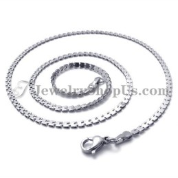 Elegante Collar De Titanio