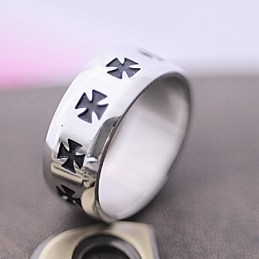 Anillo De Titanio Para Hombre