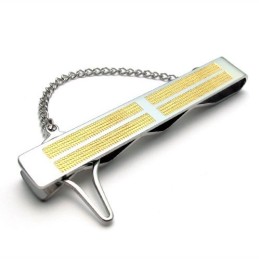 Clips De Corbata De Titanio De Calidad Superior Con Tecnología Sofisticada Y Brillo De Color
