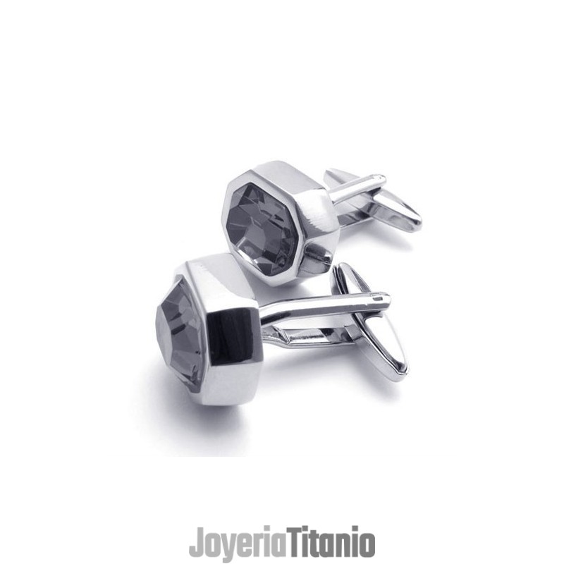 Gemelos De Titanio De Calidad Superior Con Brillo De Color De Fabricación Experta