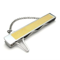 Clips De Corbata De Titanio De Calidad Confiable, Con Un Diseño Elegante Y Colores Brillantes.