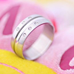 Anillo De Titanio Para Hombre