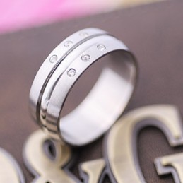 Anillo De Titanio Para Hombre
