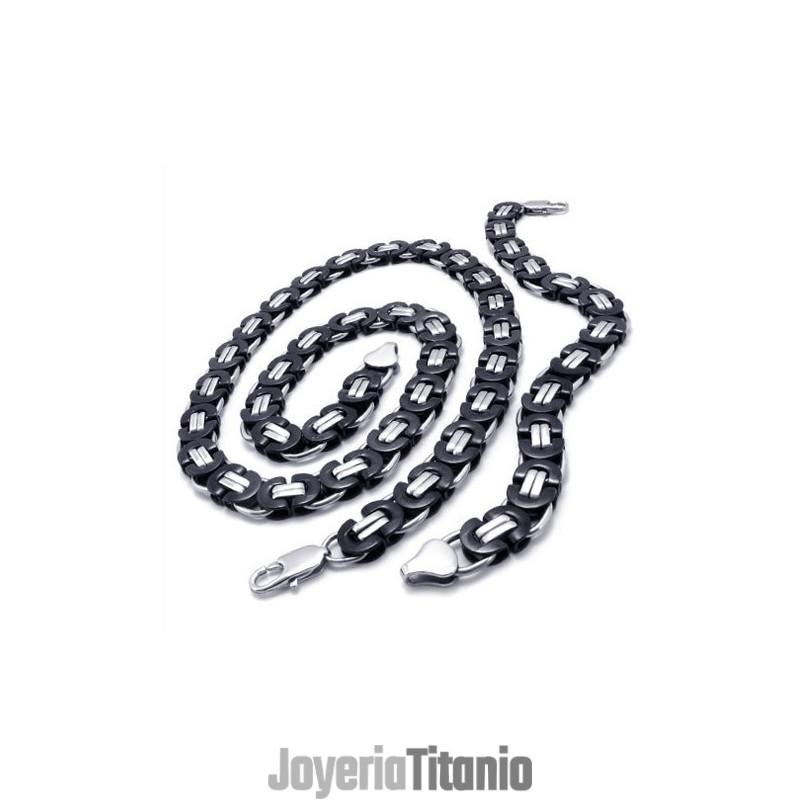 Conjunto De Joyería De Titanio De Alta Calidad, De Colores Delicados Y De Fabricación Experta, Que Incluye Collar Y Pulsera.