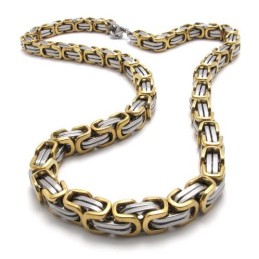Conjunto De Joyería De Titanio De Calidad Estable Con Brillo De Color Finamente Procesado Que Incluye Collar Y Pulsera.