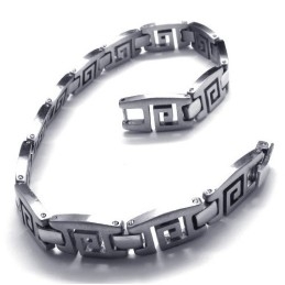 Conjunto De Joyería De Titanio De Excelente Calidad, Con Fabricación Experta, Brillo De Color, Que Incluye Collar Y Pulsera.