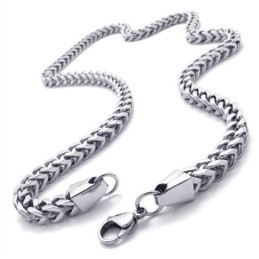 Conjunto De Joyería De Titanio De Alta Calidad Con Brillo De Color De Construcción Racional Que Incluye Collar Y Pulsera.