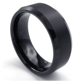 Anillo De Tungsteno De Excelente Calidad Y Colores Delicados De Fabricación Experta