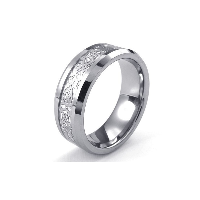 Hermoso Diseño, Color Brillante, Anillo De Tungsteno De Calidad Estable. Hermoso Diseño, Color Brillante, Anillo De Tungsteno De Calidad Estable.