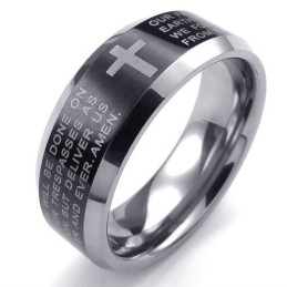 Anillo De Tungsteno De Excelente Calidad, Con Un Brillo De Color Excepcional Y Una Fabricación Experta.