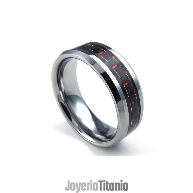 Anillo De Tungsteno De Alta Calidad Con Un Brillo De Color Finamente Procesado Anillo De Tungsteno De Alta Calidad Con Un Brillo De Color Finamente Procesado