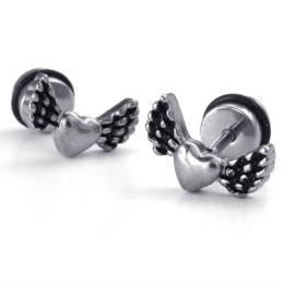 Hermosos Aretes De Titanio De Diseño, Color Brillante Y Calidad Confiable.