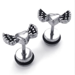 Hermosos Aretes De Titanio De Diseño, Color Brillante Y Calidad Confiable.