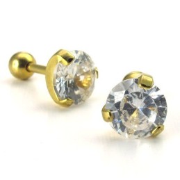 Tecnología Sofisticada, Hermosos Colores, Aretes De Titanio De Alta Calidad.