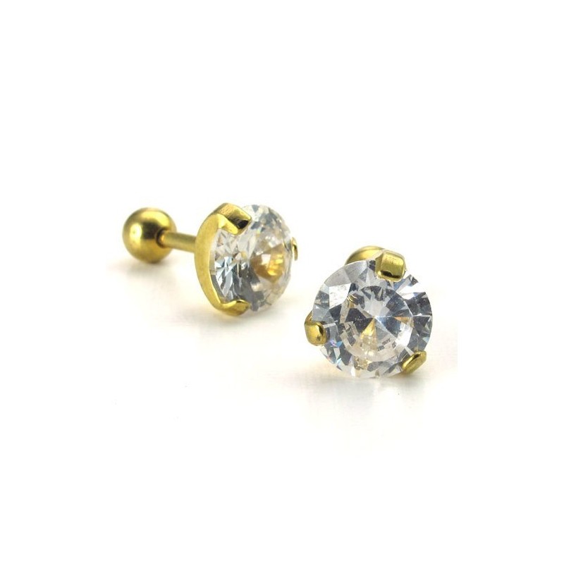 Tecnología Sofisticada, Hermosos Colores, Aretes De Titanio De Alta Calidad.