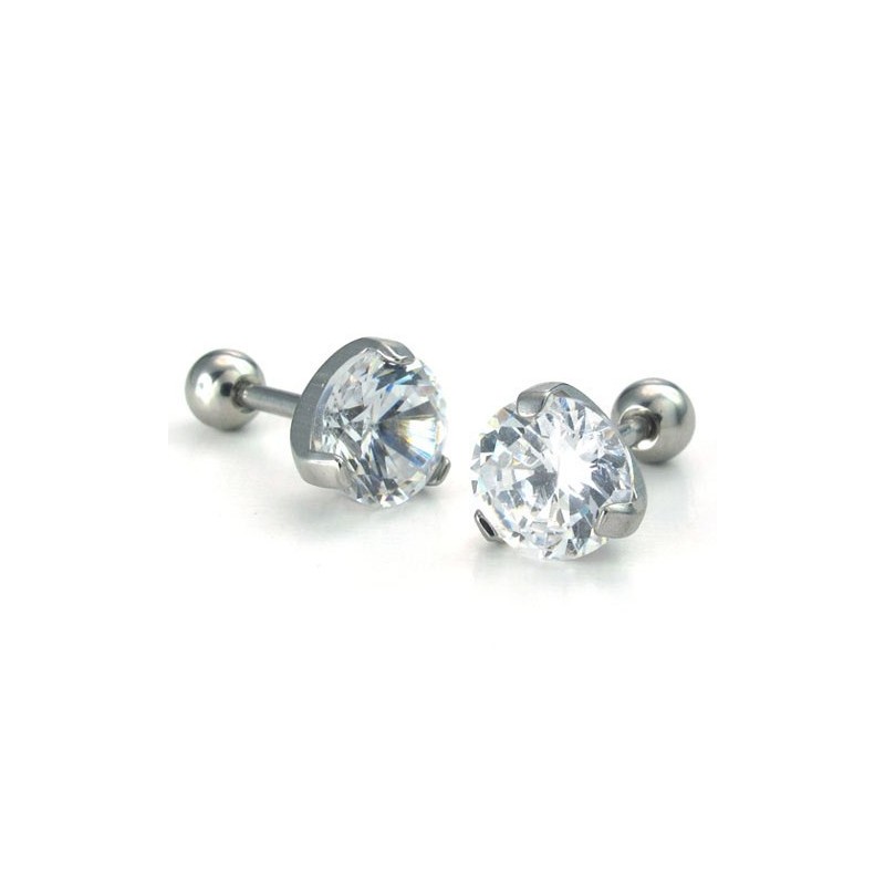 Pendientes De Titanio De Excelente Calidad, Diseño Atractivo Y Color Brillante.