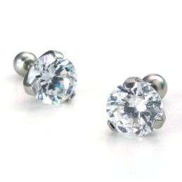 Pendientes De Titanio De Excelente Calidad, Diseño Atractivo Y Color Brillante.