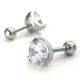 Pendientes De Titanio De Excelente Calidad, Diseño Atractivo Y Color Brillante.