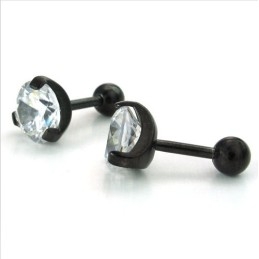 Pendientes De Titanio De Calidad Estable, Con Tecnología Sofisticada Y Brillo De Color.