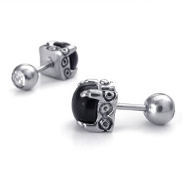 Pendientes De Titanio De Excelente Calidad, De Forma Elegante Y Colores Delicados.