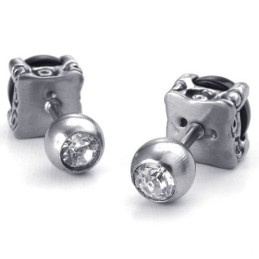 Pendientes De Titanio De Excelente Calidad, De Forma Elegante Y Colores Delicados.