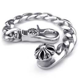 Pulsera De Acero Inoxidable De Excelente Calidad Y Brillo De Color Finamente Procesado