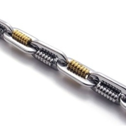 Pulsera De Titanio De Alta Calidad Con Brillo De Color Y Diseño Hábil