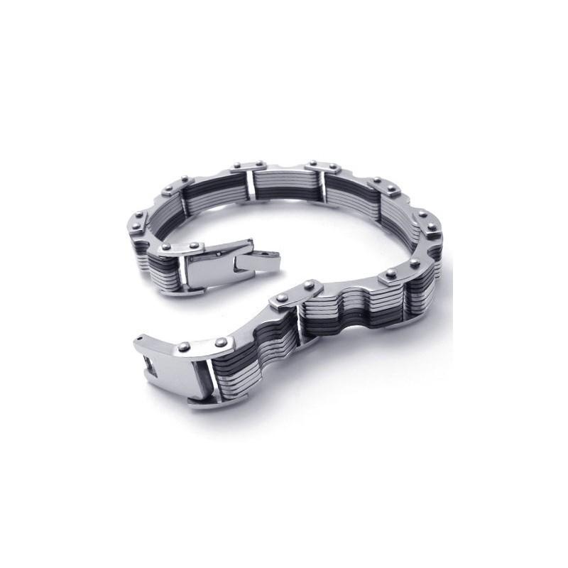 Pulsera De Titanio De Calidad Superior Con Brillo De Color De Fabricación Experta