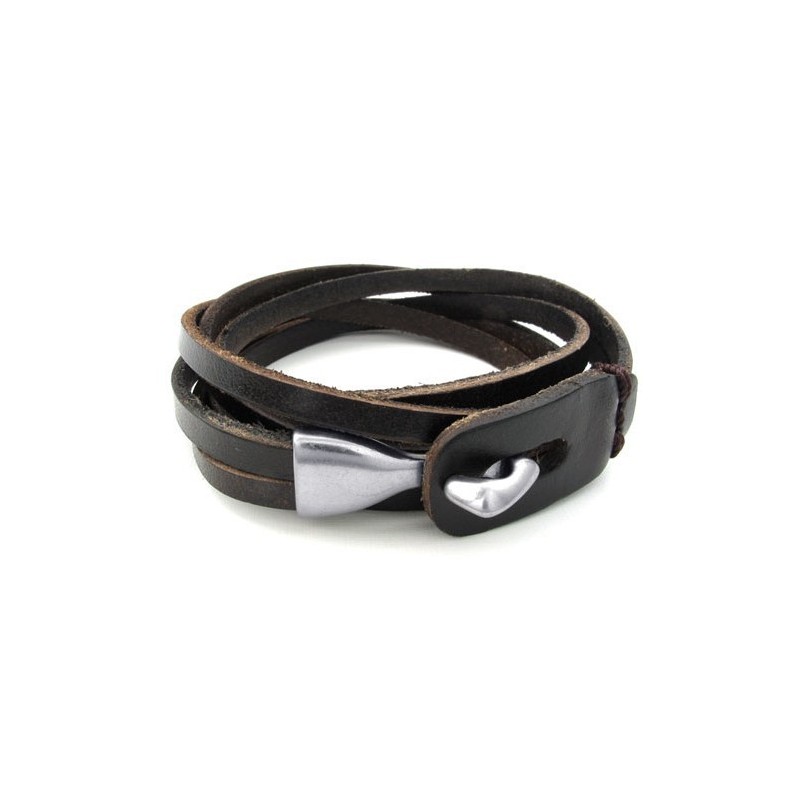 Brazalete De Cuero De Titanio De Alta Calidad Con Colores Delicados Y Forma Elegante Brazalete De Cuero De Titanio De Alta Calidad Con Colores Delicados Y Forma Elegante