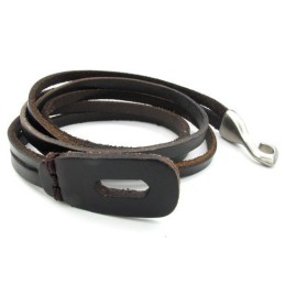 Brazalete De Cuero De Titanio De Alta Calidad Con Colores Delicados Y Forma Elegante