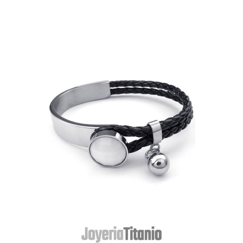 Brazalete De Cuero De Titanio De Excelente Calidad, Colores Delicados Y Finamente Procesados Brazalete De Cuero De Titanio De Excelente Calidad, Colores Delicados Y Finamente Procesados
