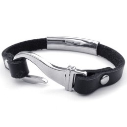 Pulsera De Cuero De Titanio De Excelente Calidad Con Colores Delicados Y Tecnología Sofisticada.