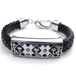 Brazalete De Cuero De Titanio De Calidad Confiable Con Colores Delicados Y Diseño Hábil