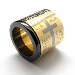 Collar Con Colgante De Cruz De Titanio Puro Para Hombre (Nuevo)