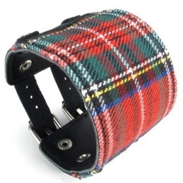 Hermoso Diseño Colorido, Excelente Calidad, Brazalete De Cuero De Titanio.